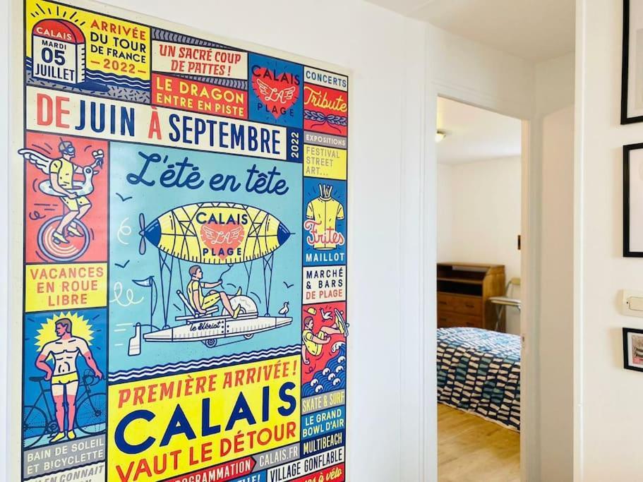 Appartement Renove Et Lumineux. Calais Ngoại thất bức ảnh